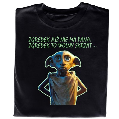 Koszulka z grafiką Zgredka – prezent dla wolnego skrzata