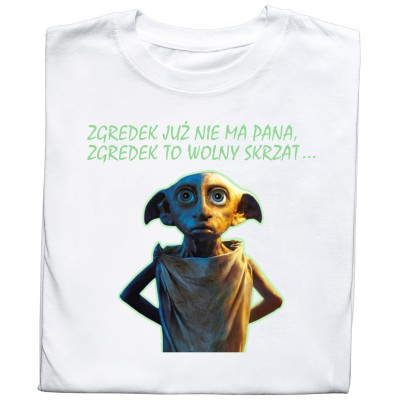 Koszulka z grafiką Zgredka – prezent dla wolnego skrzata