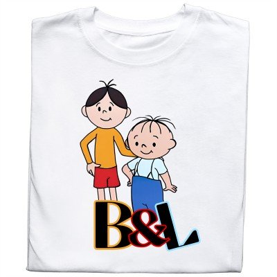 Koszulka z grafiką Bolek i Lolek – klasyka polskiej animacji