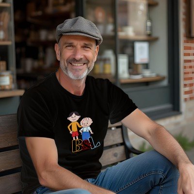 Koszulka z grafiką Bolek i Lolek – klasyka polskiej animacji