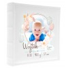 Personalizowany album dla dziecka ze zdjęciem i metryczką narodzin