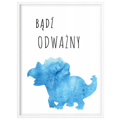 PLAKAT DO POKOJU DZIECIĘCEGO + RAMKA