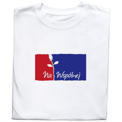 Koszulka z nadrukiem „Na Wspólnej”