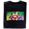 Koszulka z nadrukiem „Power Rangers” – Moc Humoru Aktywna!