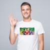Koszulka z nadrukiem „Power Rangers” – Moc Humoru Aktywna!