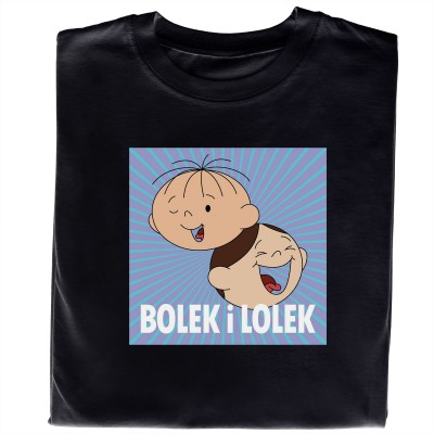Koszulka z grafiką Bolek i Lolek – klasyka polskiej animacji