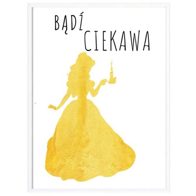 PLAKAT DO POKOJU DZIECIĘCEGO DISNEY + RAMKA