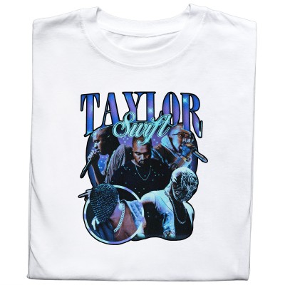 Koszulka z nadrukiem „Taylor vs Kanye” – Ikoniczny Moment Popkultury