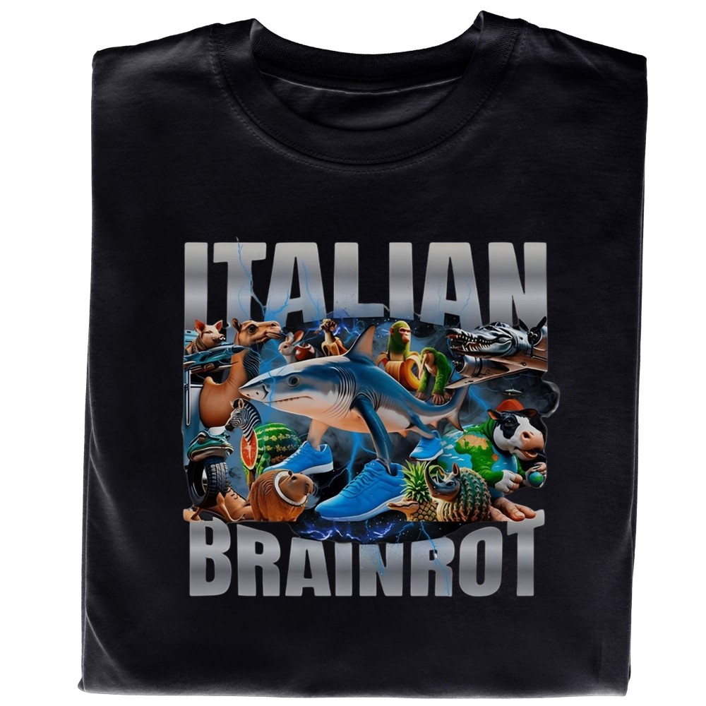 Koszulka „Italian Brainrot” – Kiedy Gesty Mówią Więcej Niż Słowa!