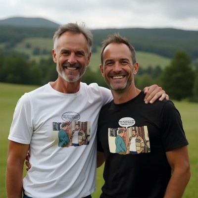 Koszulka z nadrukiem „Boczek Mistrz Życia” – Świat Według Kiepskich z Humorem!