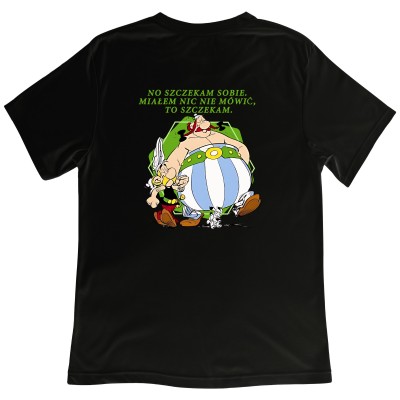 Koszulka z Nadrukiem Asterix i Obelix – Klasyka Komiksu, Śmieszny Prezent dla Fana