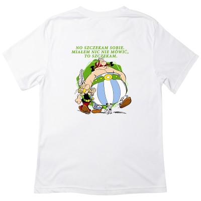 Koszulka z Nadrukiem Asterix i Obelix – Klasyka Komiksu, Śmieszny Prezent dla Fana