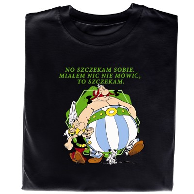 Koszulka z Nadrukiem Asterix i Obelix – Klasyka Komiksu, Śmieszny Prezent dla Fana