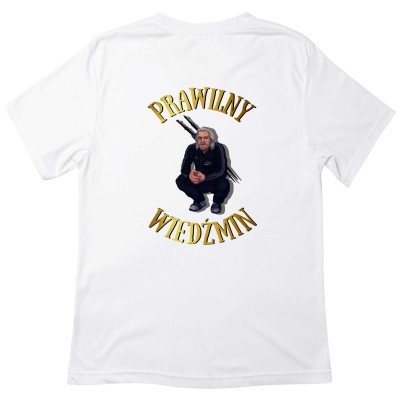 Koszulka Z Nadrukiem Prawilny Wiedźmin Witcher Prezent Meme