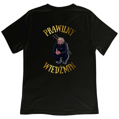 Koszulka Z Nadrukiem Prawilny Wiedźmin Witcher Prezent Meme