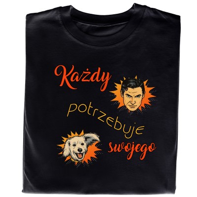 Koszulka SuperMan Krypto – Śmieszna Koszulka z Nadrukiem