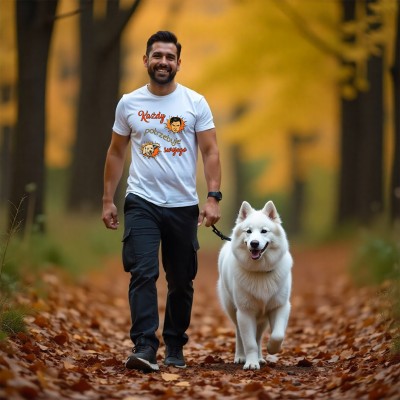 Koszulka SuperMan Krypto – Śmieszna Koszulka z Nadrukiem