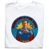 Koszulka z Nadrukiem SuperMan – Śmieszna Koszulka Meme