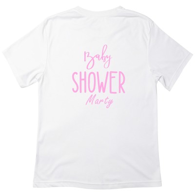 Koszulka z Nadrukiem Baby Shower – Personalizowana z Twoim Imieniem