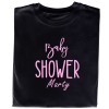 Koszulka z Nadrukiem Baby Shower – Personalizowana z Twoim Imieniem