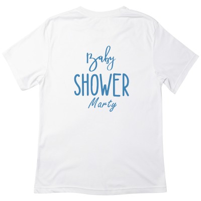 Koszulka z Nadrukiem Baby Shower – Personalizowana z Twoim Imieniem