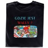 Koszulka z Nadrukiem „Gdzie jest Wally?” – Śmieszna Koszulka
