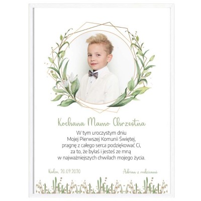 Komunia Święta- Podziękowanie Matce Chrzestnej