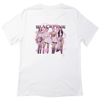 Koszulka z Nadrukiem BLACKPINK – Koszulka K-pop dla Fanki
