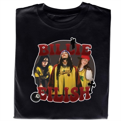 Koszulka z Nadrukiem Billie Eilish – Koszulka dla Fana