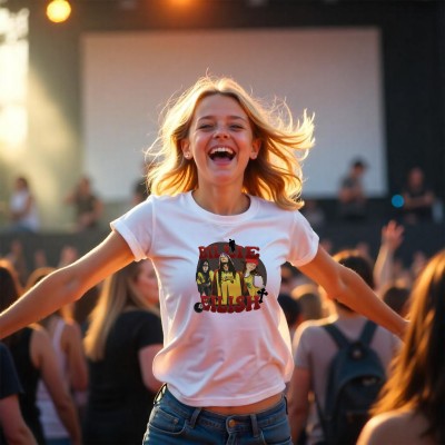 Koszulka z Nadrukiem Billie Eilish – Koszulka dla Fana
