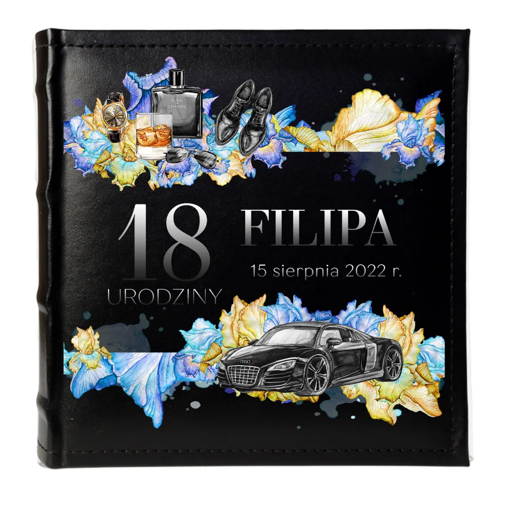 Album na Urodziny dla Chłopaka Personalizowany 200 Zdjęć 10x15 Prezent