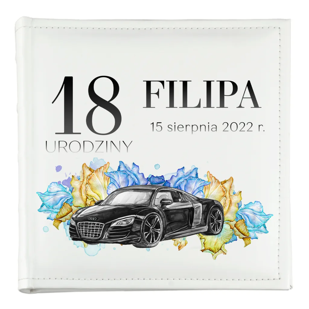 Album Personalizowany na 18 Urodziny dla Chłopaka Prezent 10x15 200 Zdjęć