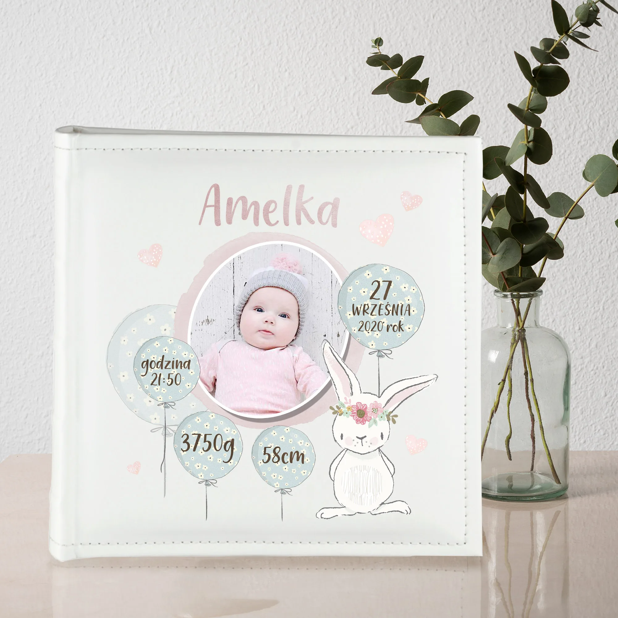 Album metryczka ze zdjęciem Chrzest Roczek - obrazek 4
