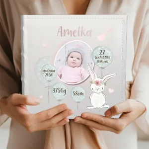 Album metryczka ze zdjęciem Chrzest Roczek