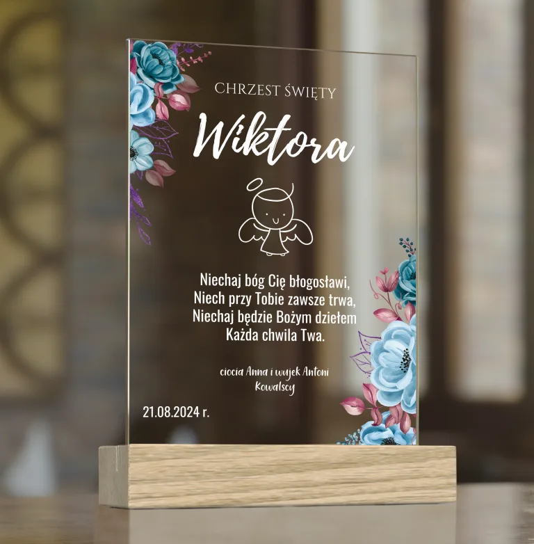 Statuetka na Chrzest Święty – Personalizowana Pamiątka dla Dziecka