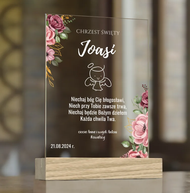 Statuetka na Chrzest Święty – Personalizowana Pamiątka dla Dziecka