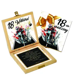 Skrzynka na pieniądze na 18 urodziny – drewniana pamiątka