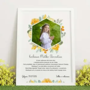 Komunia Święta- Podziękowanie Matce Chrzestnej