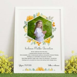 Komunia Święta- Podziękowanie Matce Chrzestnej