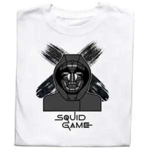 Koszulka z Nadrukiem Squid Game Chairman