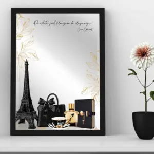 Lustro z nadrukiem – wyjątkowy prezent z pięknym cytatem