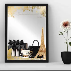 Lustro z nadrukiem – wyjątkowy prezent z pięknym cytatem