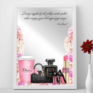 Codzienna dawka motywacji – lustro z nadrukiem