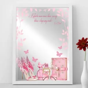 Lustro z nadrukiem- Codzienna dawka motywacji