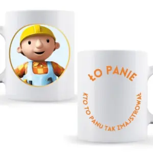 Kubek „Ło Panie, kto to Panu TAK zmajstrował” – śmieszny prezent z kultowym tekstem