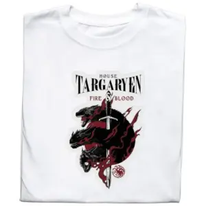 Koszulka House Targaryen – Koszulka z Nadrukiem
