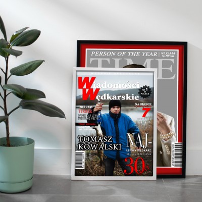 Personalizowana okładka „Wiadomości Wędkarskie” A3 – wyjątkowy plakat dla wędkarza
