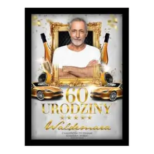 Personalizowany plakat w ramce – odjechany prezent na 18, 30, 40 i 60 urodziny