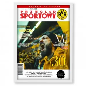 Personalizowana okładka magazynu „Przegląd Sportowy Borussia” A3
