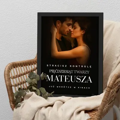 Okładka magazynu PIĘĆDZIESIĄT TWARZY | plakat Format A3